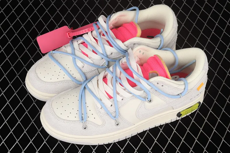 All Categories Nk SB Dunk Series Nk SB Dunk Low low-top sneakers OF x Nk Dunk Low "12 of 50" OW suede SB smashed backboard fashion casual sneakers DJ0950-113